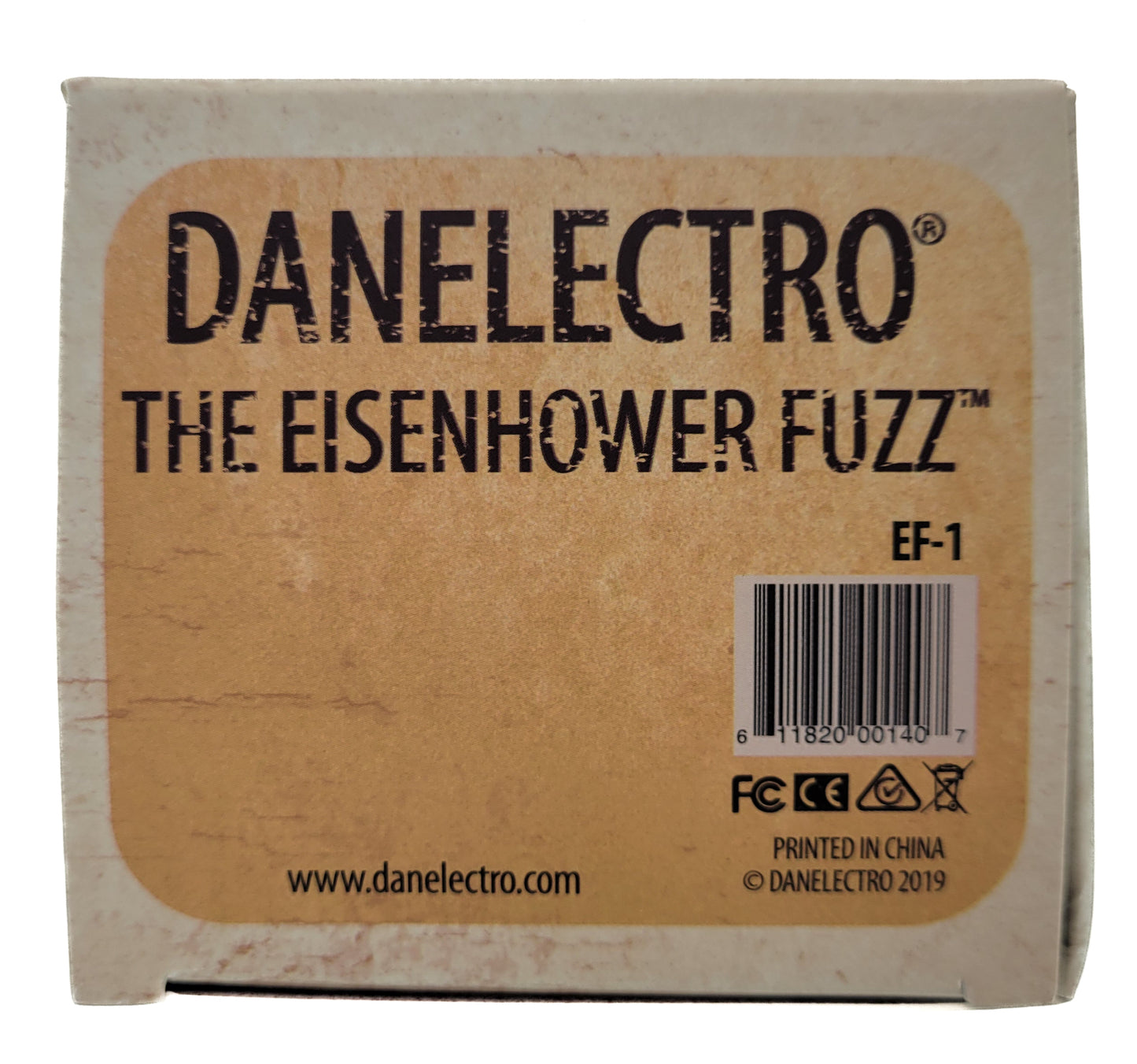 Danelectro Eisenhower Fuzz guitar effect pedal - new - authorized dealer