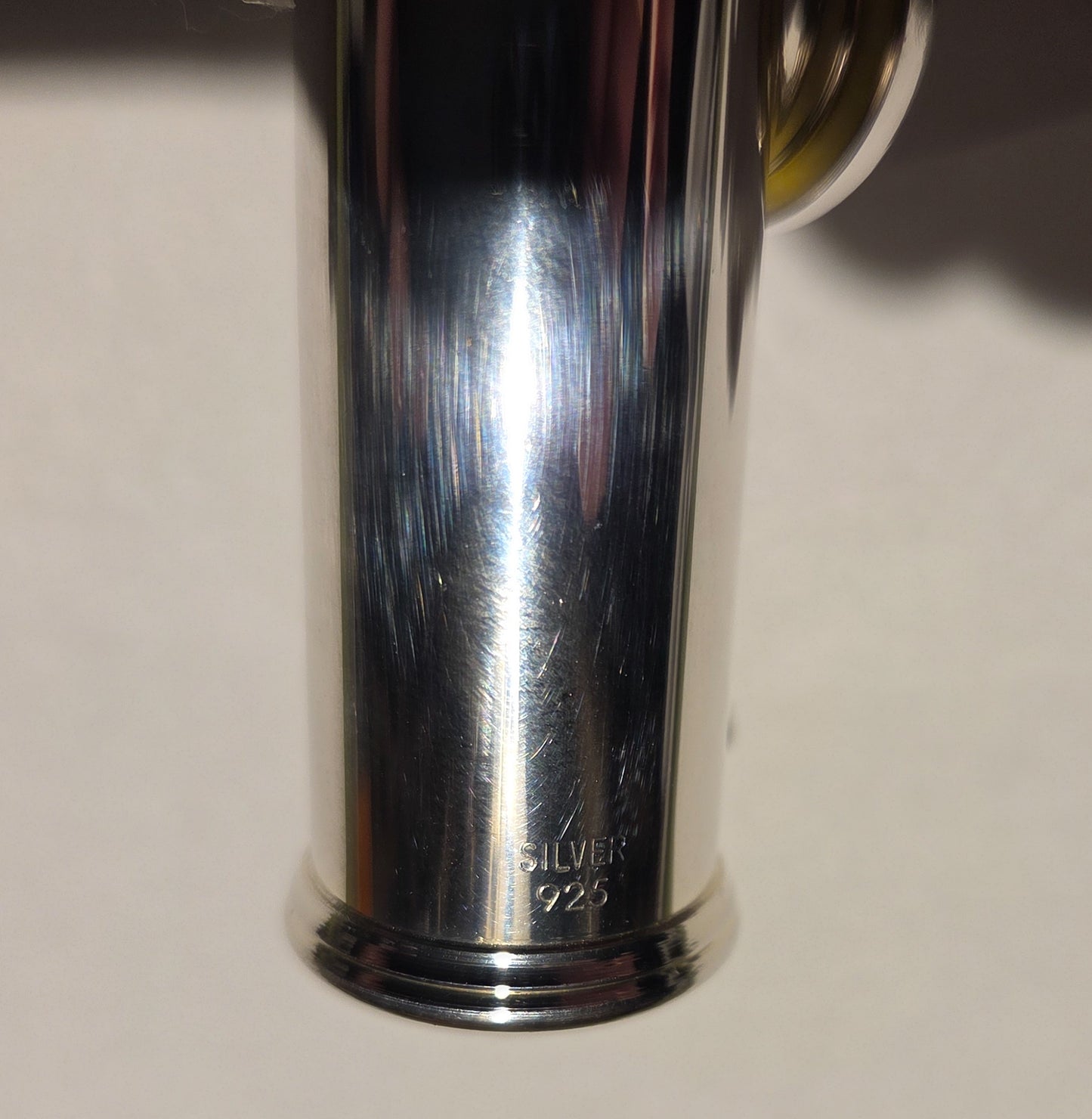 Yamaha YFL-581 Open Hole Silver Flute with original case, serviced and cleaned.