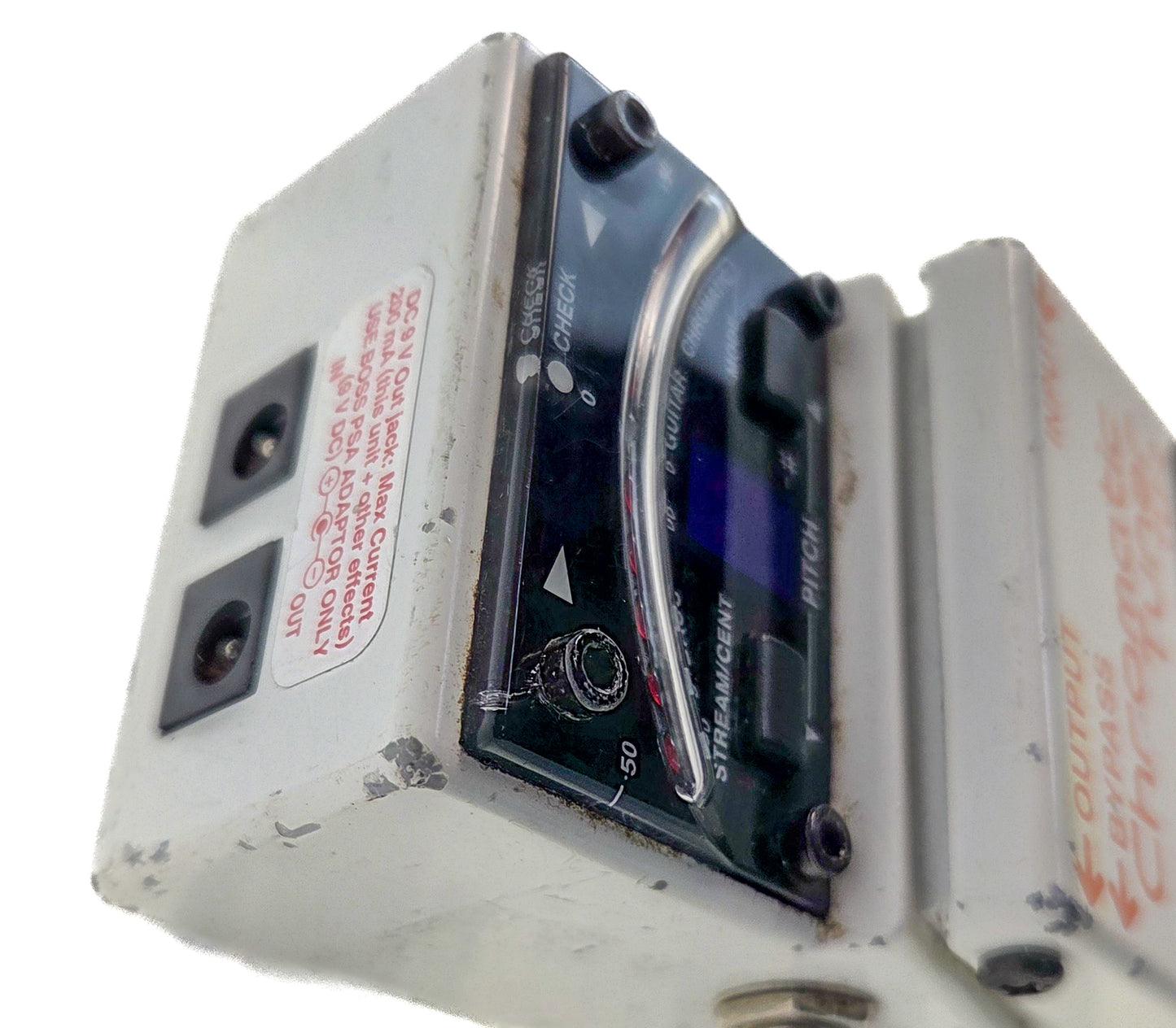 Boss TU-2 pedal guitar tuner pedal