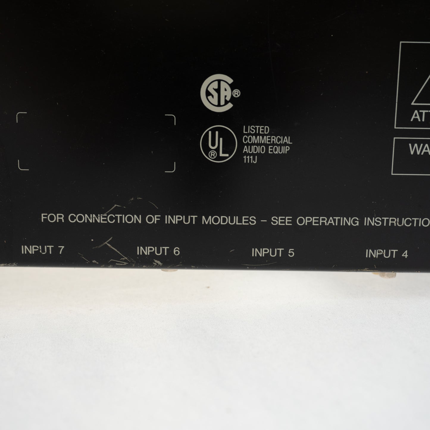 TOA 900 Series II A-906mkII powered mixer, installation style