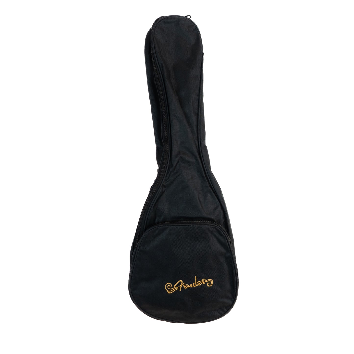 Kala satin mahogany long neck soprano ukulele, engraved rosette with Fender gigbag