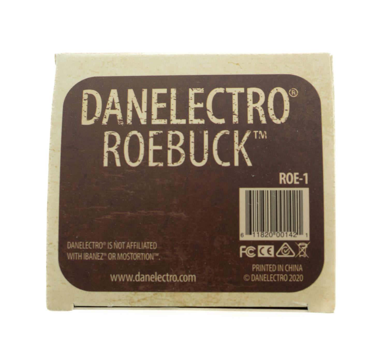 Danelectro Roebuck overdrive distortion guitar effects pedal - new - authorized dealer