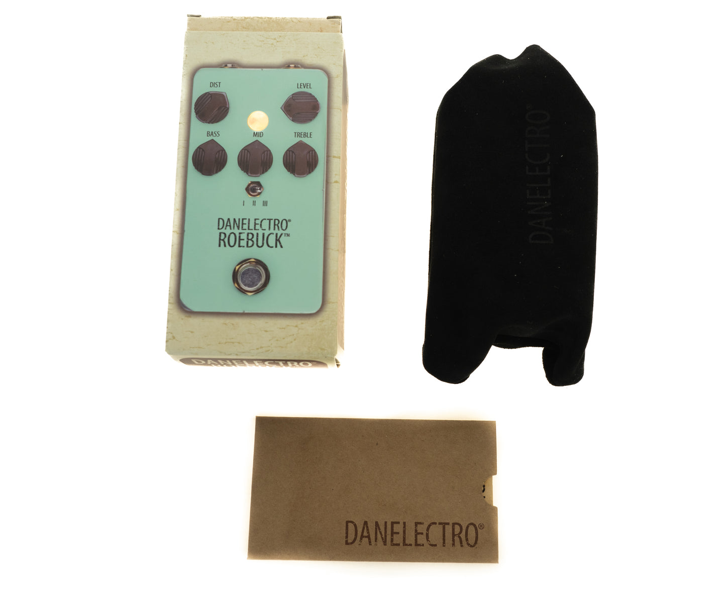 Danelectro Roebuck overdrive distortion guitar effects pedal - new - authorized dealer
