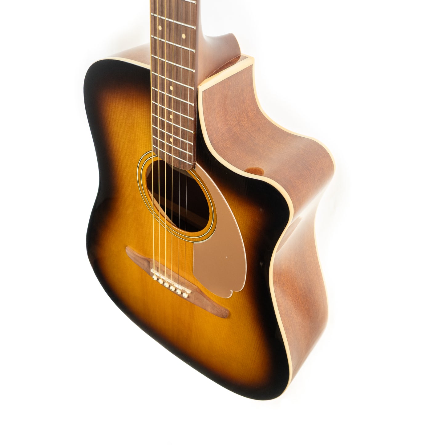 Fender Redondo Player, Sunburst, dreadnought acoustic electric guitar