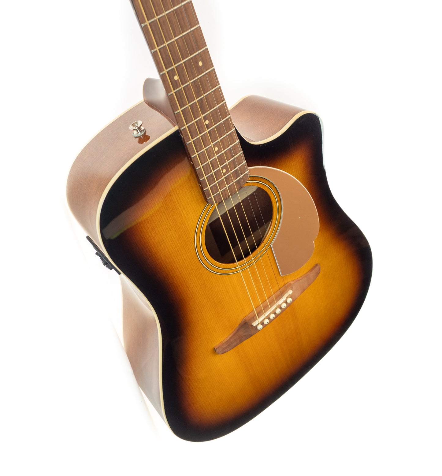 Fender Redondo Player, Sunburst, dreadnought acoustic electric guitar