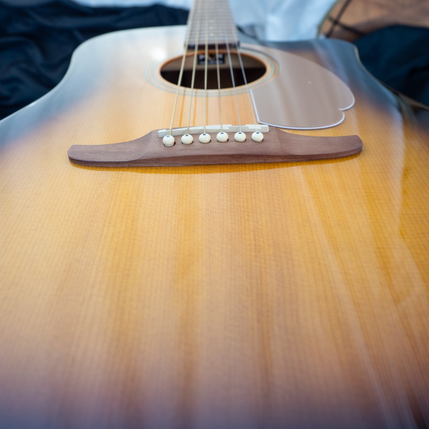 Fender Redondo Player, Sunburst, dreadnought acoustic electric guitar