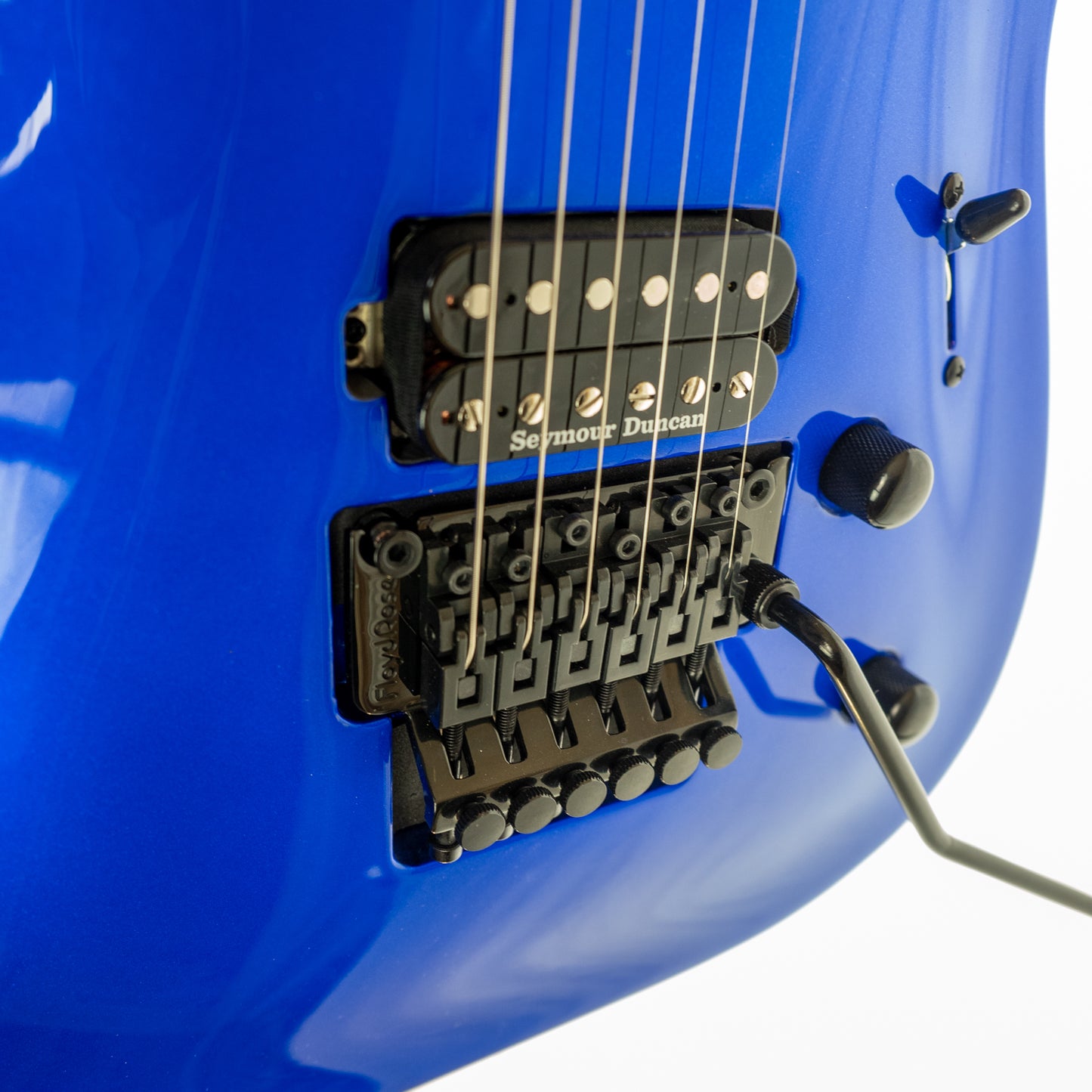 Jackson Pro Plus SRS Dinky DKA Indigo Blue electric guitar with TKL gigbag