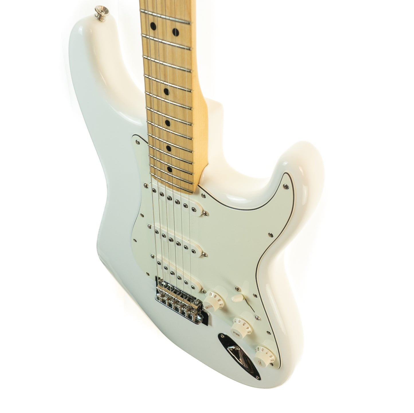 Fender Player Stratocaster Maple Fingerboard Polar White electric guitar