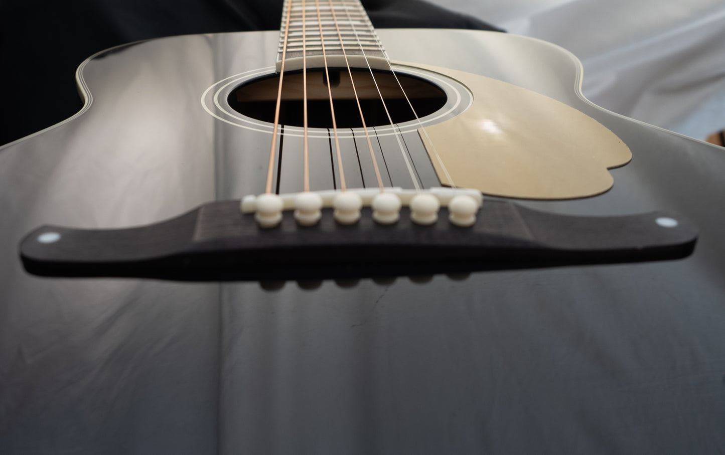 Fender Malibu Vintage, black acoustic electric guitar w/HSC