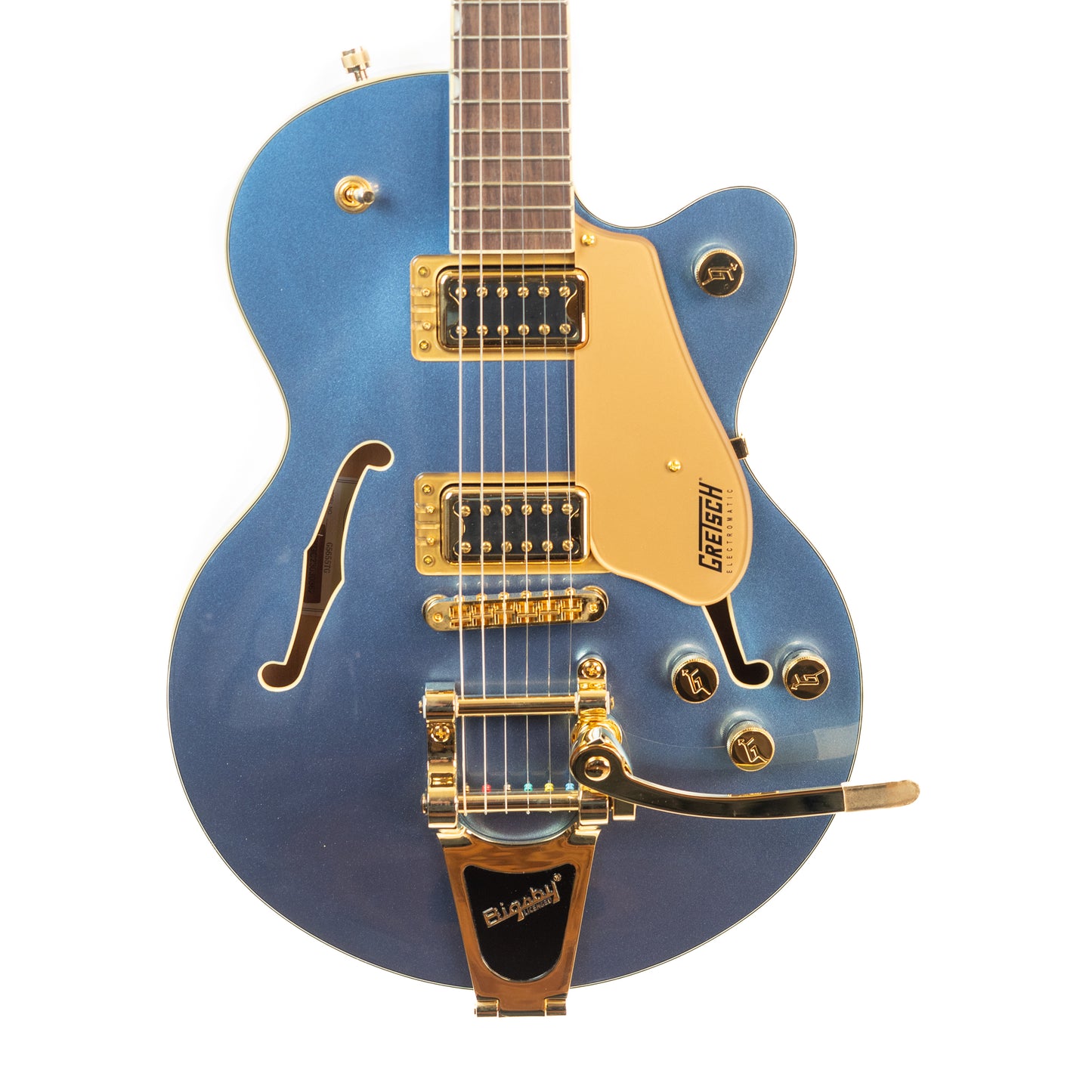 Gretsch G5655TG electromatic center block junior Cerulean Smoke electric guitar