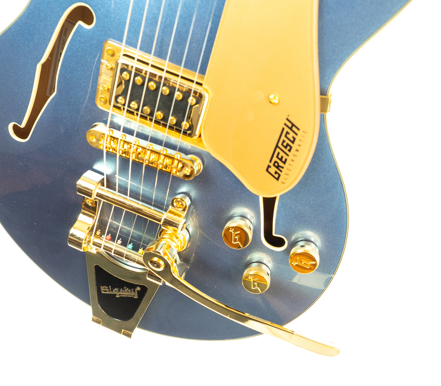 Gretsch G5655TG electromatic center block junior Cerulean Smoke electric guitar