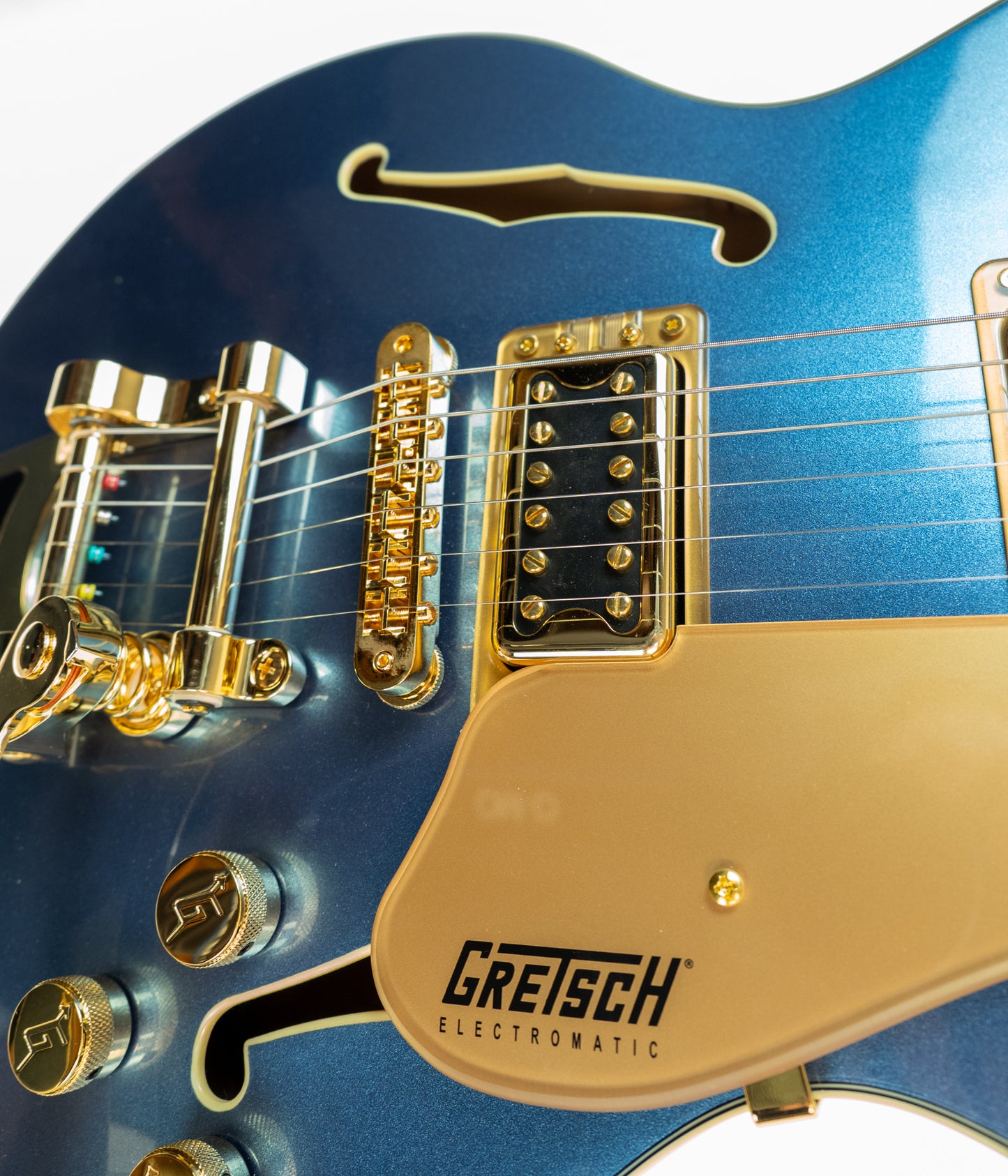 Gretsch G5655TG electromatic center block junior Cerulean Smoke electric guitar