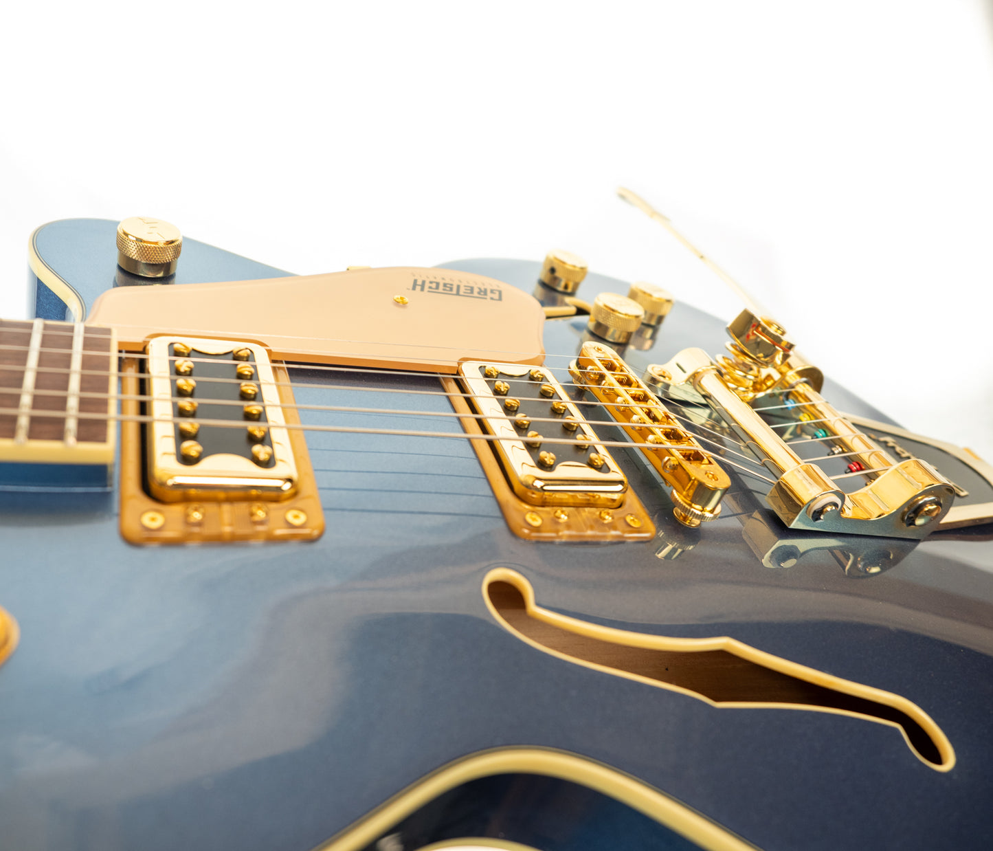 Gretsch G5655TG electromatic center block junior Cerulean Smoke electric guitar