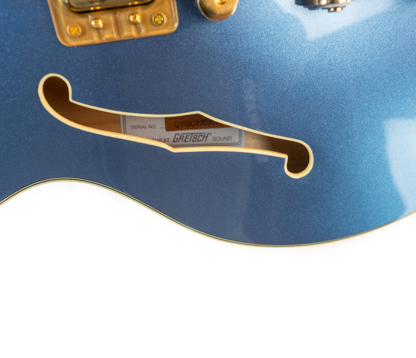 Gretsch G5655TG electromatic center block junior Cerulean Smoke electric guitar