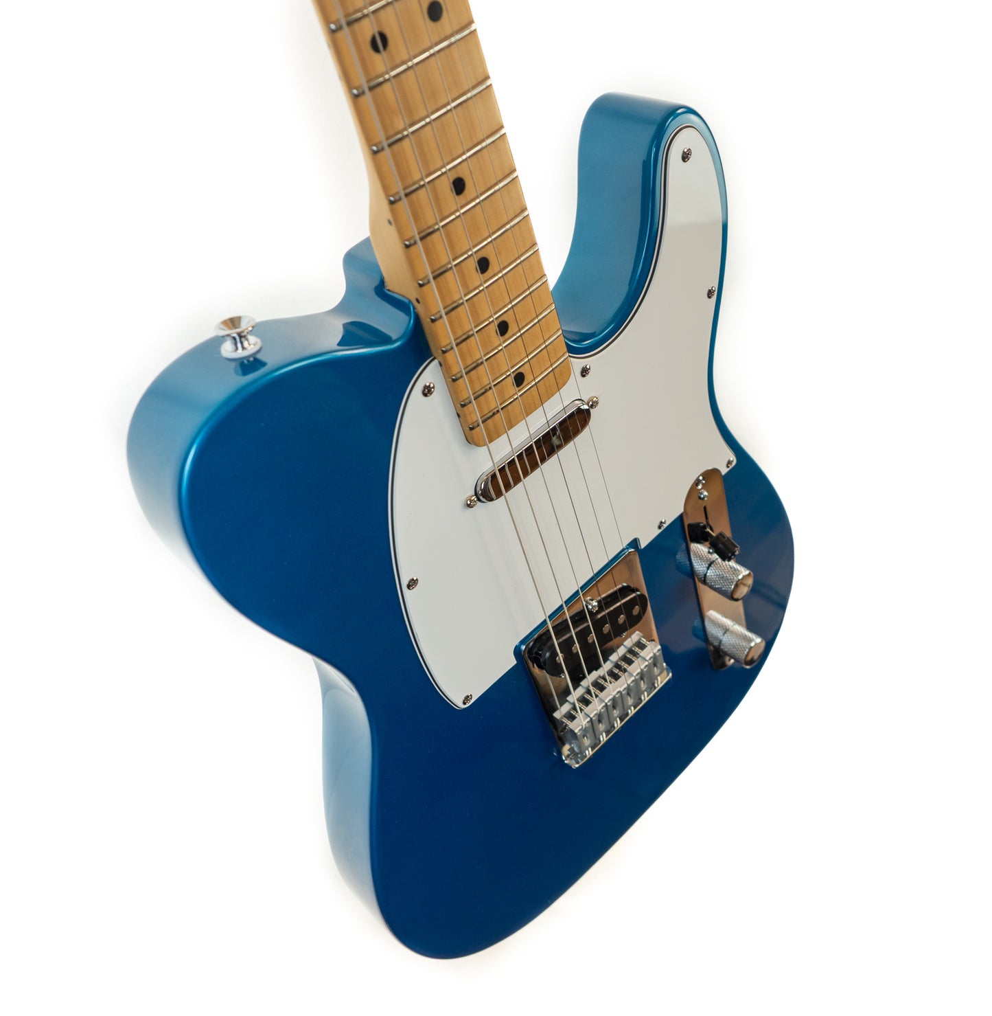 Fender Standard Telecaster maple fingerboard aqua marine metallic electric guitar