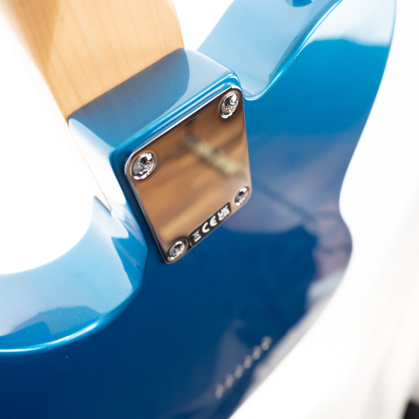 Fender Standard Telecaster maple fingerboard aqua marine metallic electric guitar