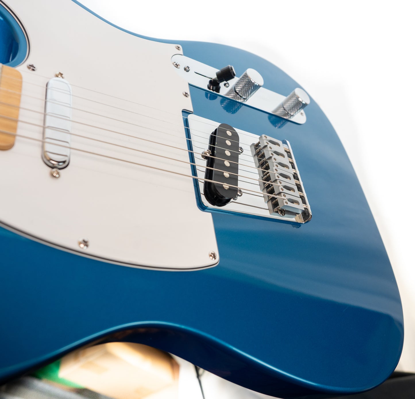Fender Standard Telecaster maple fingerboard aqua marine metallic electric guitar