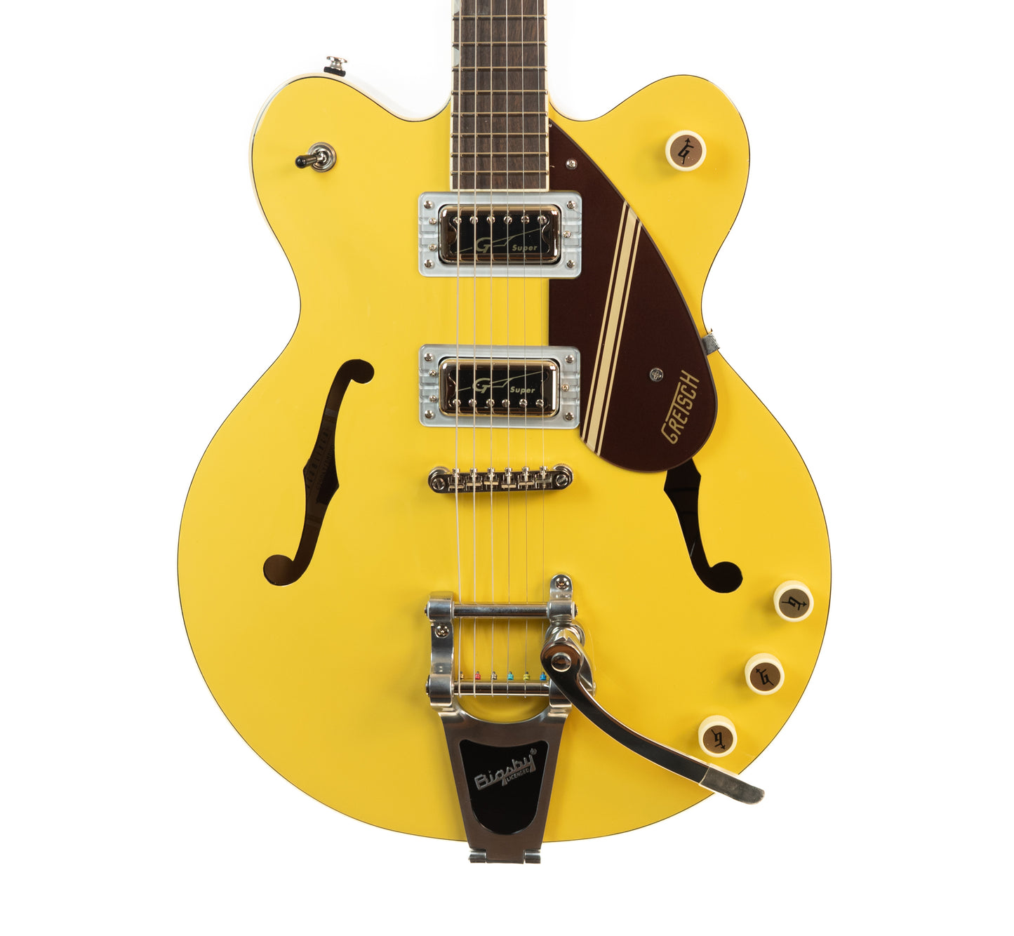 Gretsch G2604T Streamliner Rally II center block Bamboo color electric guitar
