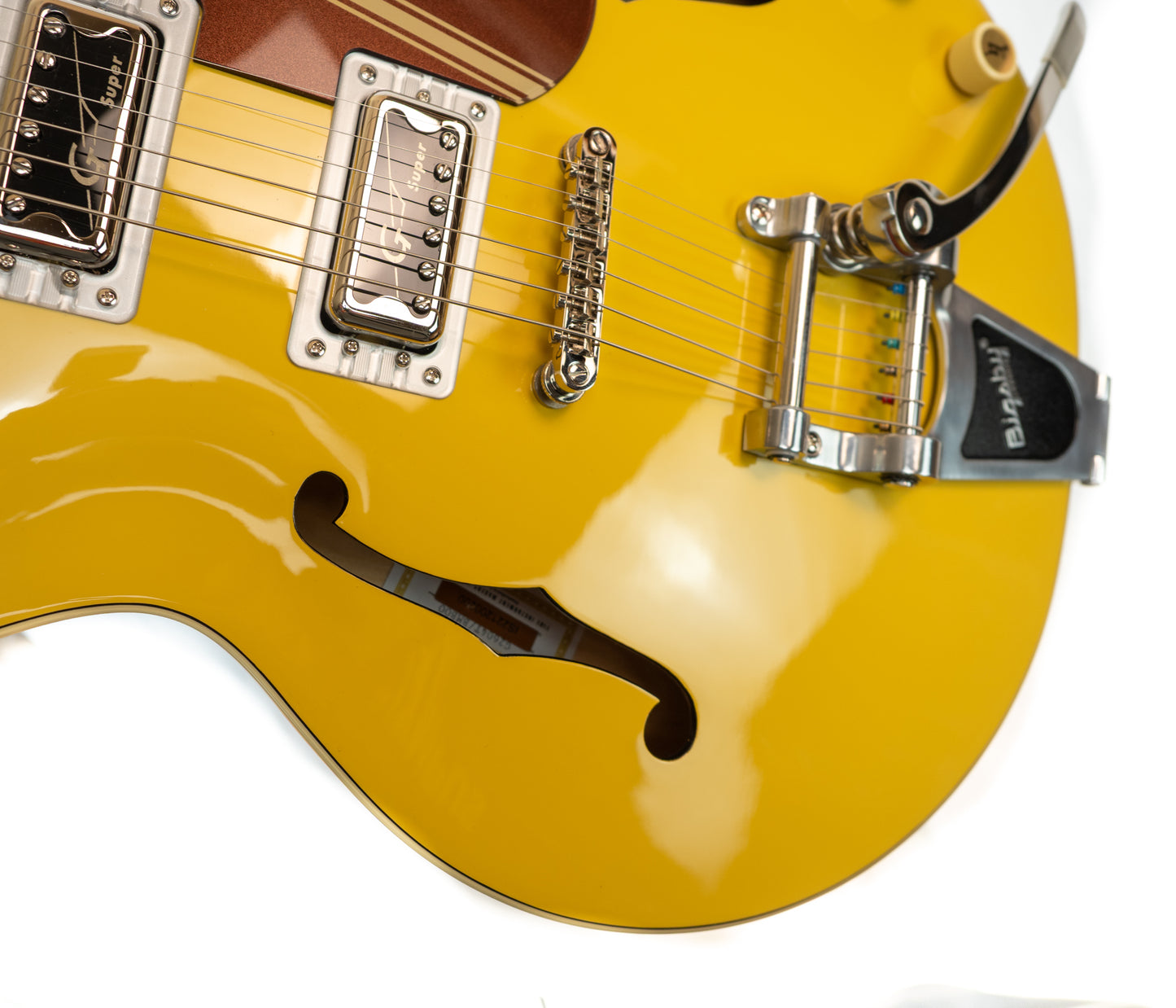 Gretsch G2604T Streamliner Rally II center block Bamboo color electric guitar
