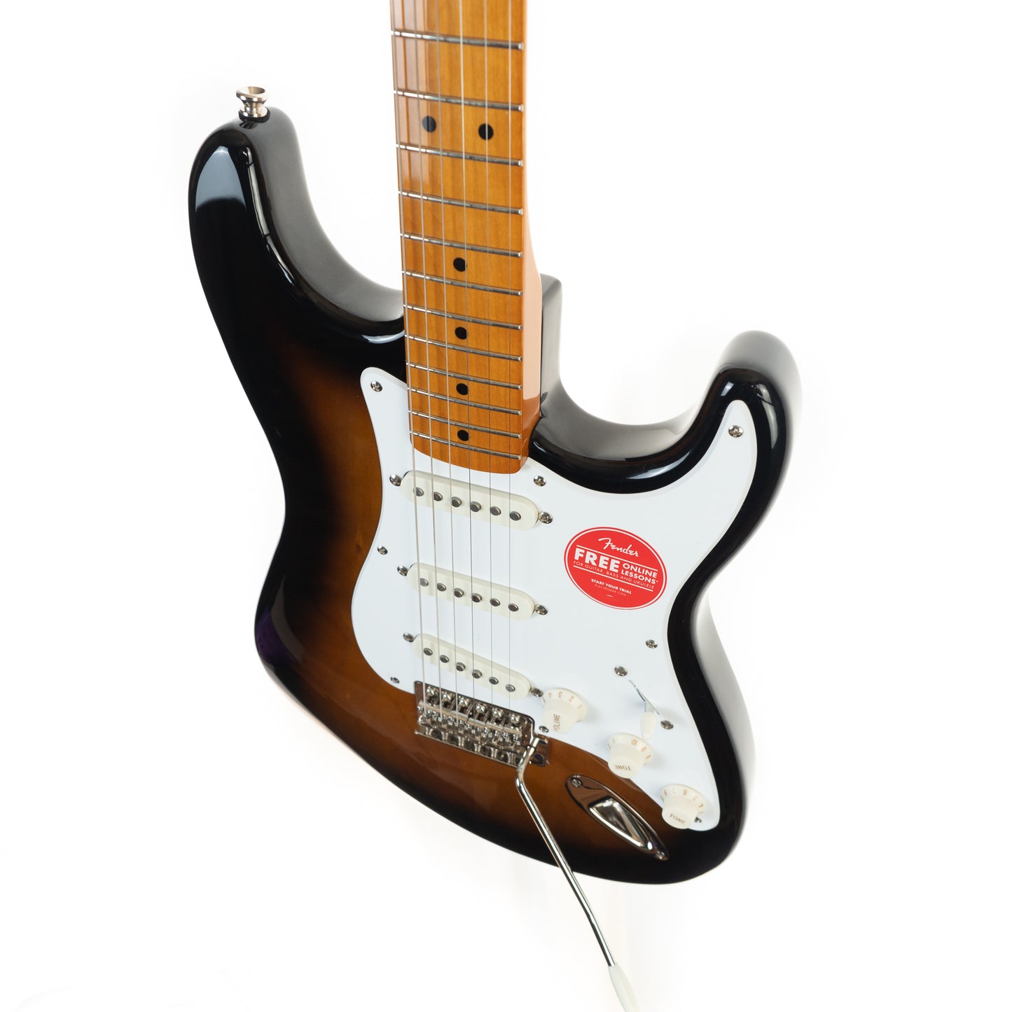 Squier Classic Vibe '50S Stratocaster two tone sunburst electric guitar Model #: 0374005500