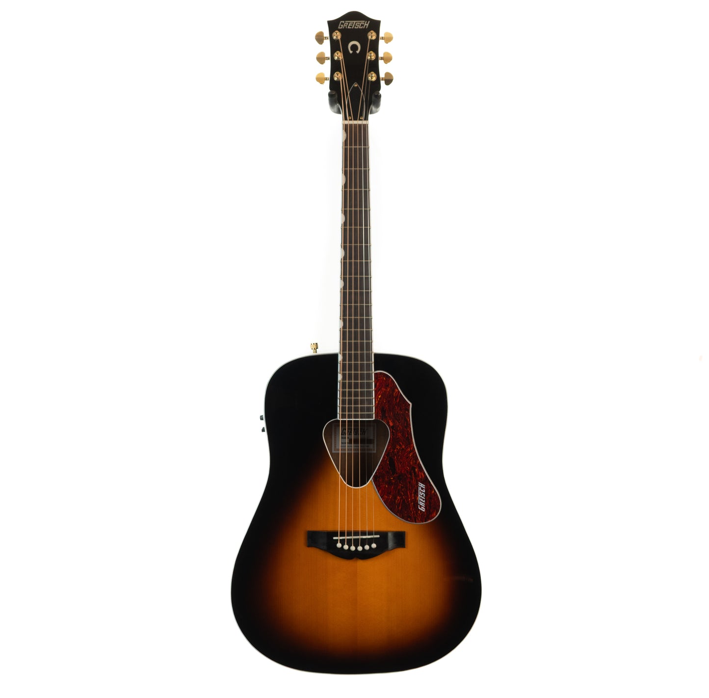 Gretsch G5024E dreadnought sunburst acoustic electric guitar