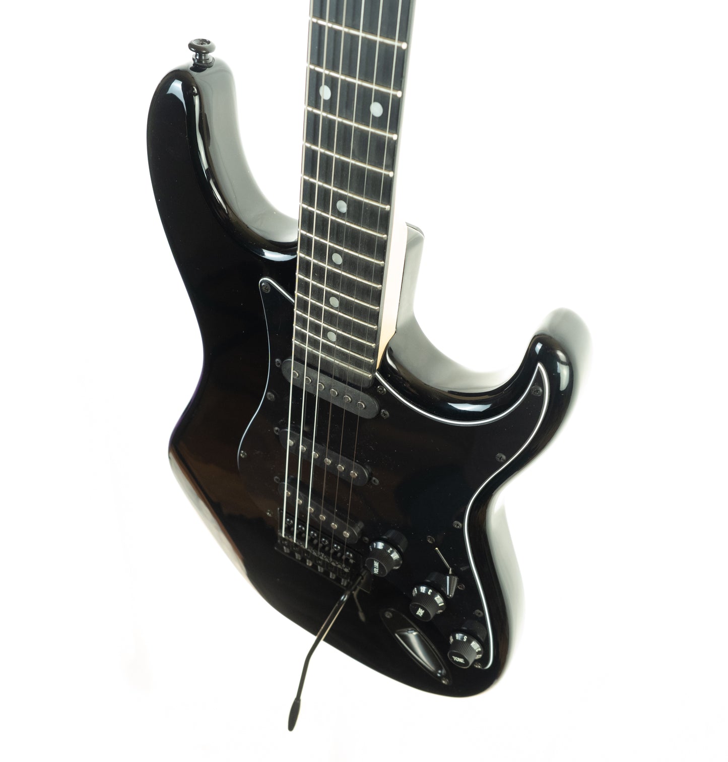 Tagima TW-500BK black on black electric guitar