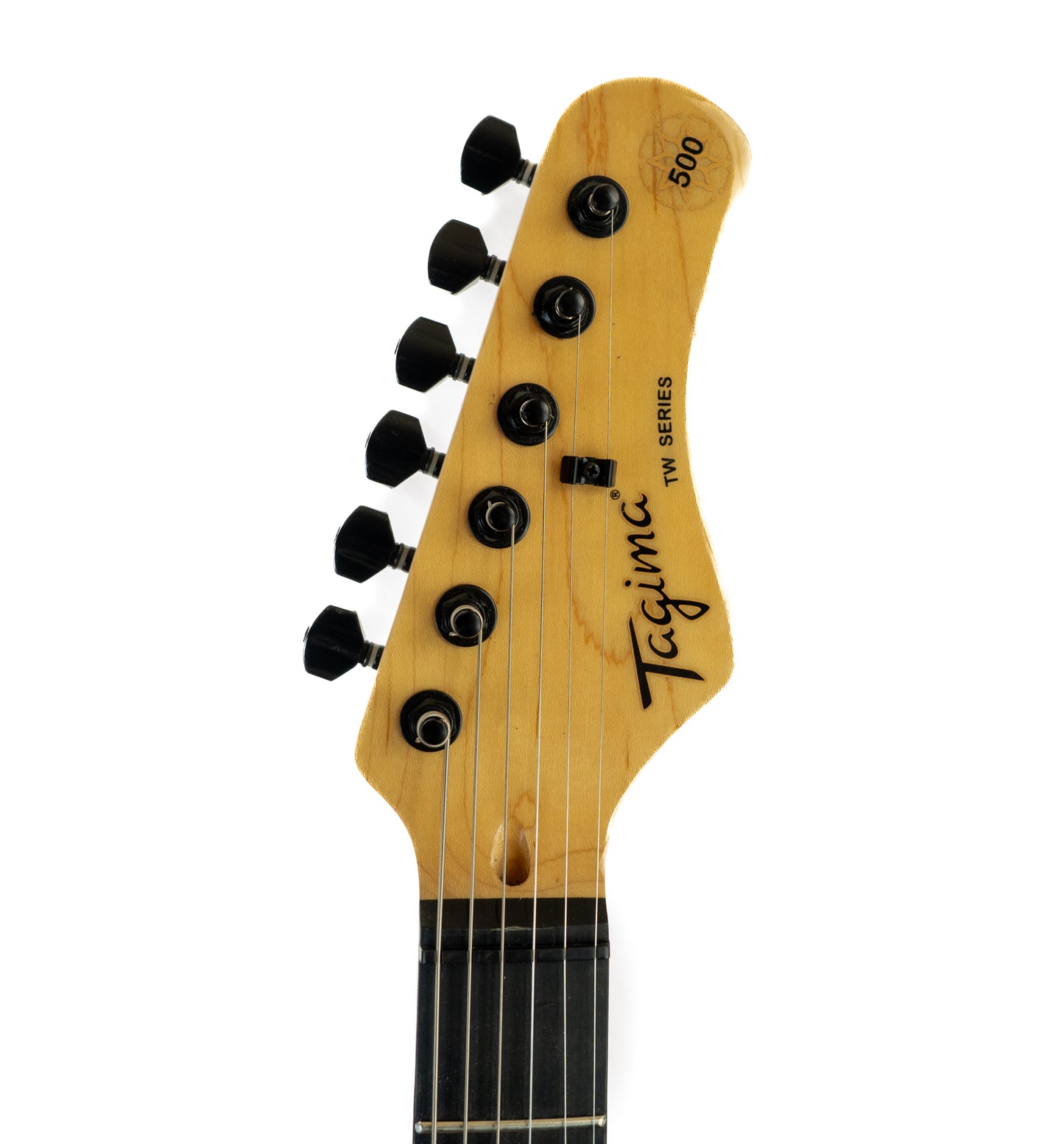 Tagima TW-500BK black on black electric guitar