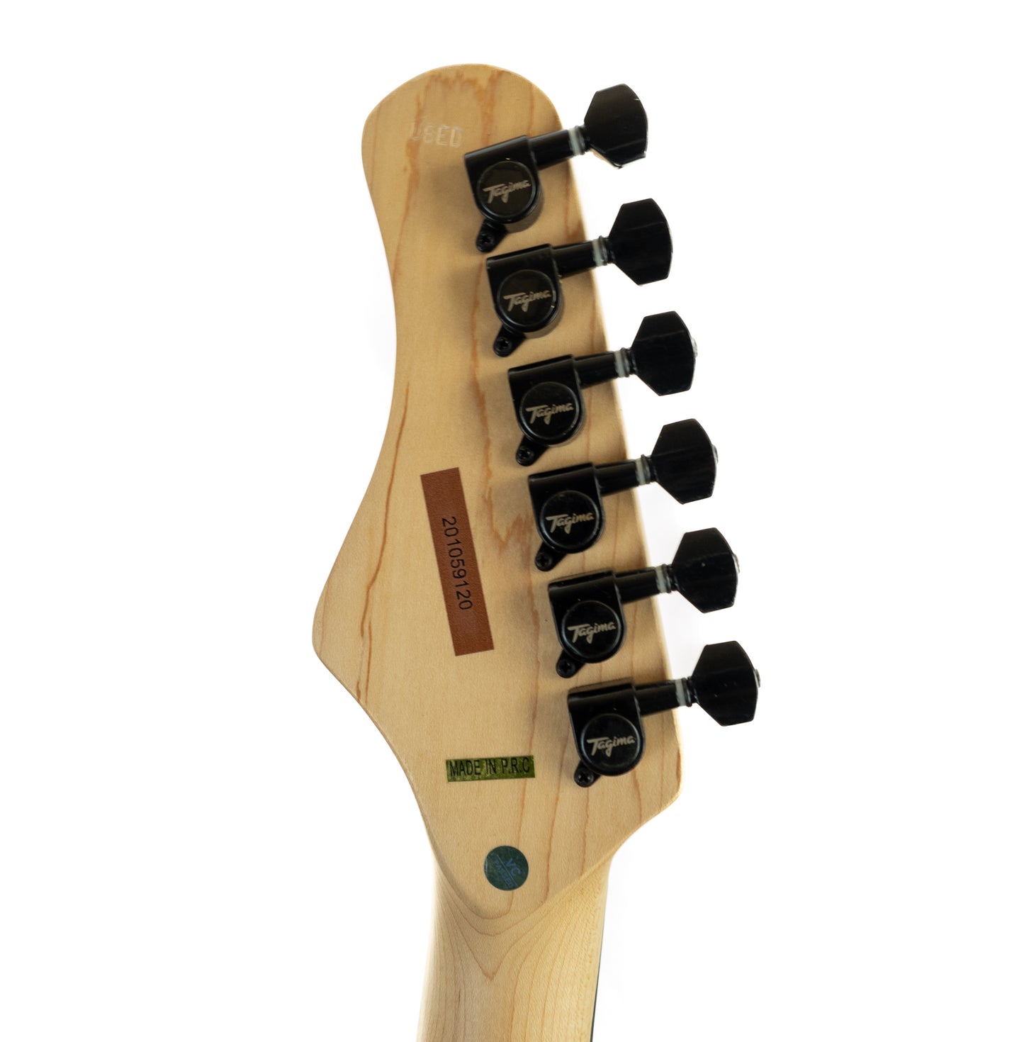 Tagima TW-500BK black on black electric guitar