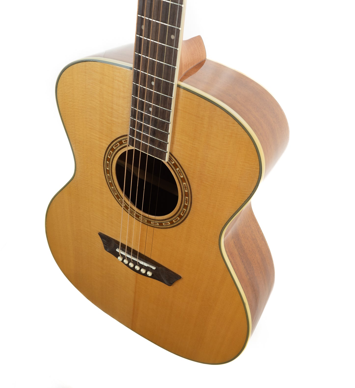 Wasburn WG7S Harvest GA, natural gloss acoustic guitar