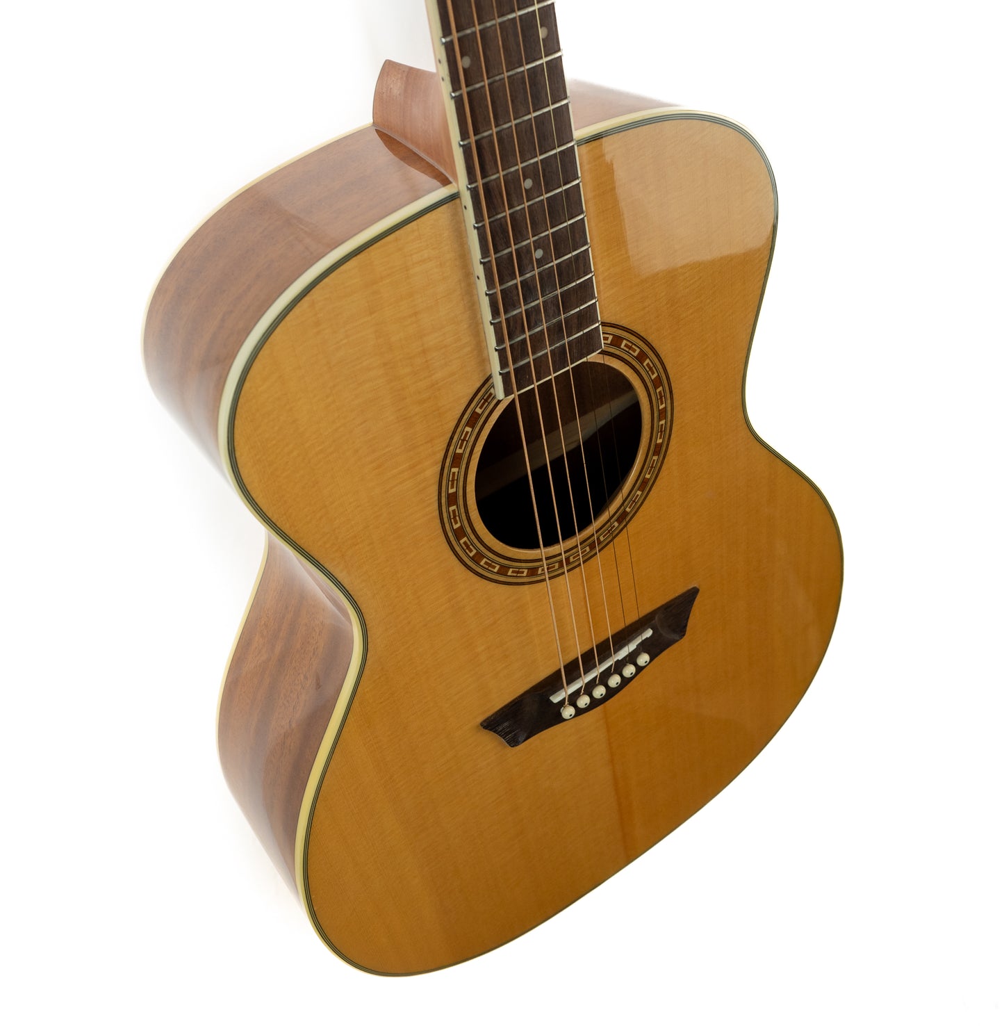 Wasburn WG7S Harvest GA, natural gloss acoustic guitar