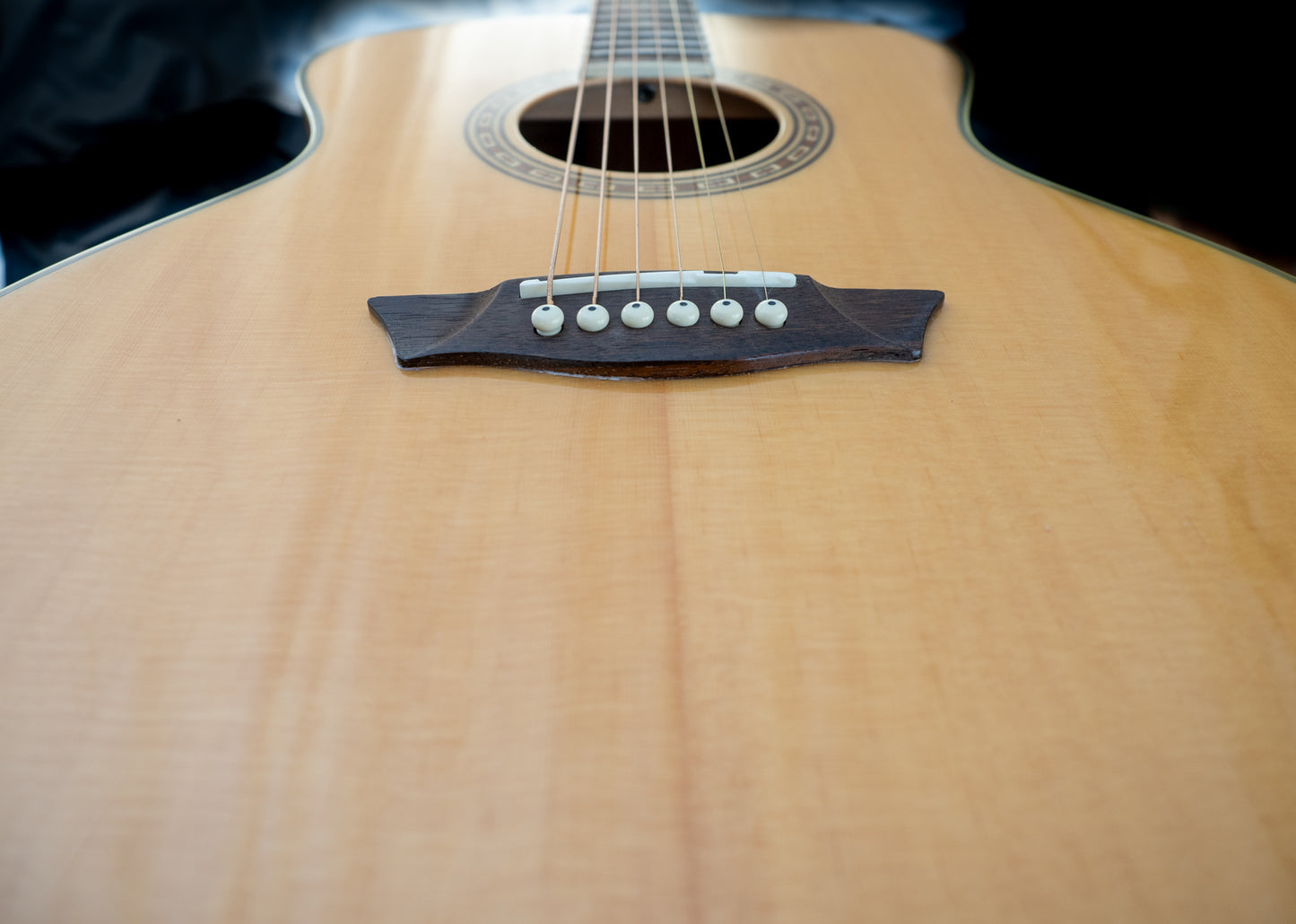 Wasburn WG7S Harvest GA, natural gloss acoustic guitar