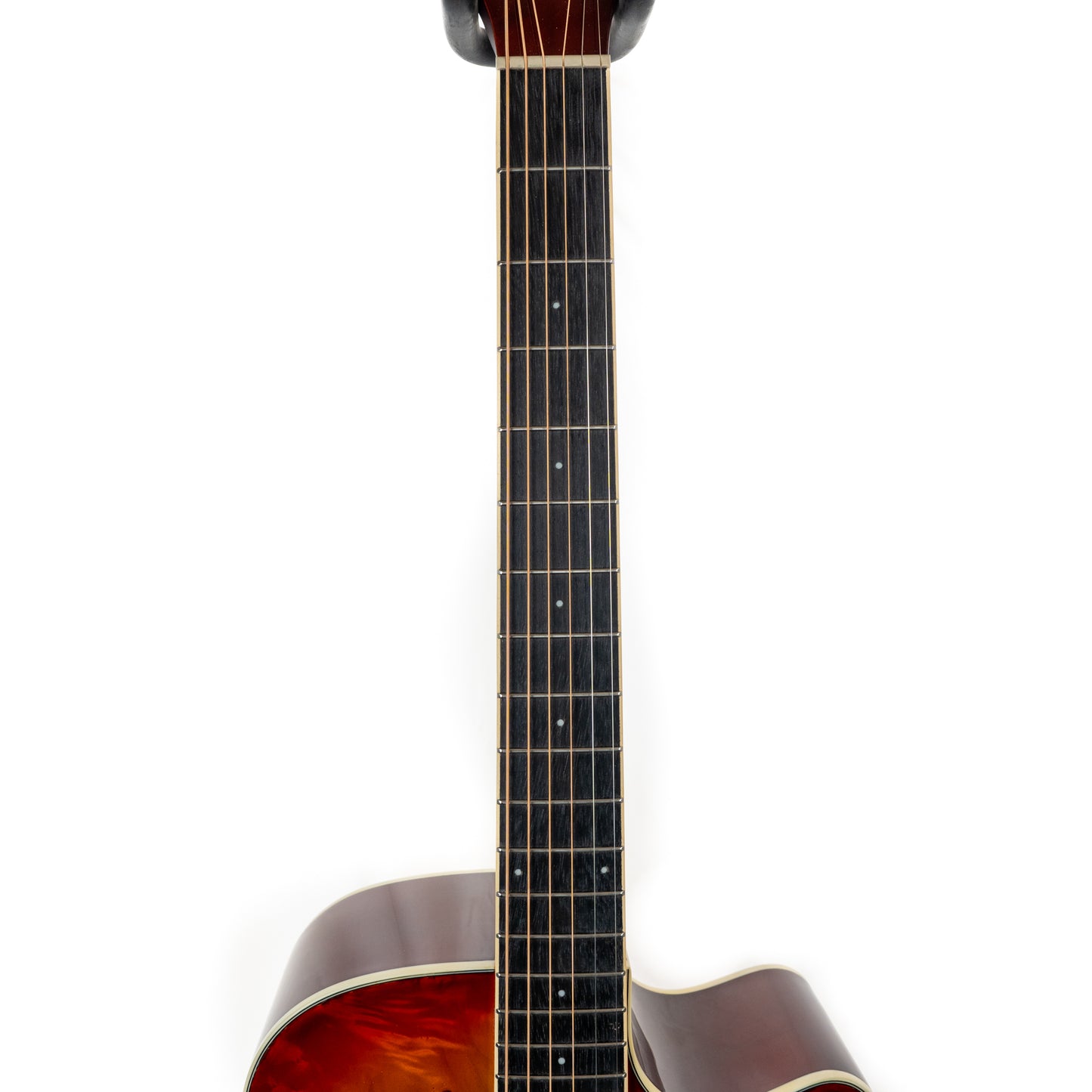 Washburn Deep Forest Burl Ace Amber Fade acoustic electric guitar model #DFBACEA