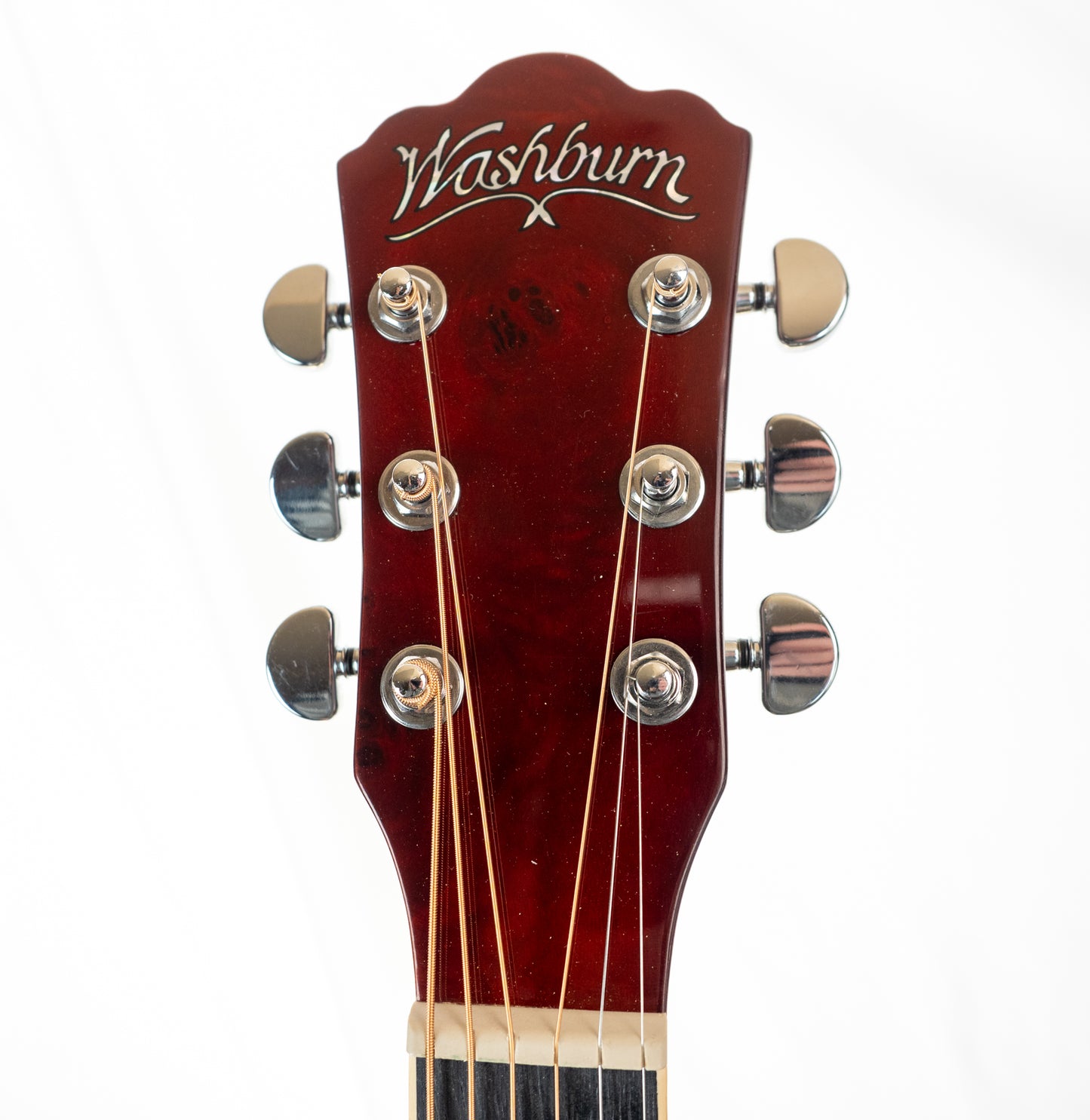 Washburn Deep Forest Burl Ace Amber Fade acoustic electric guitar model #DFBACEA