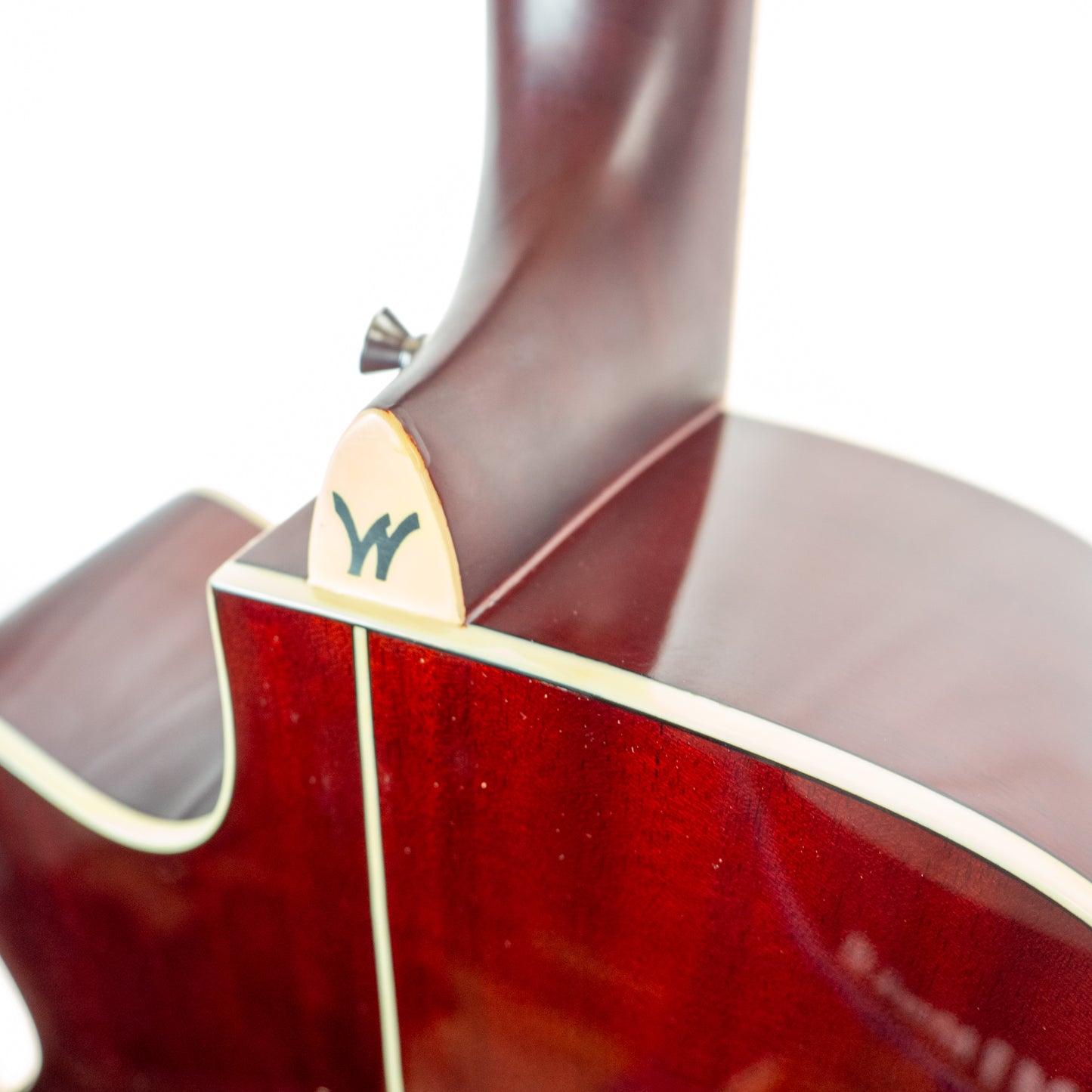 Washburn Deep Forest Burl Ace Amber Fade acoustic electric guitar model #DFBACEA