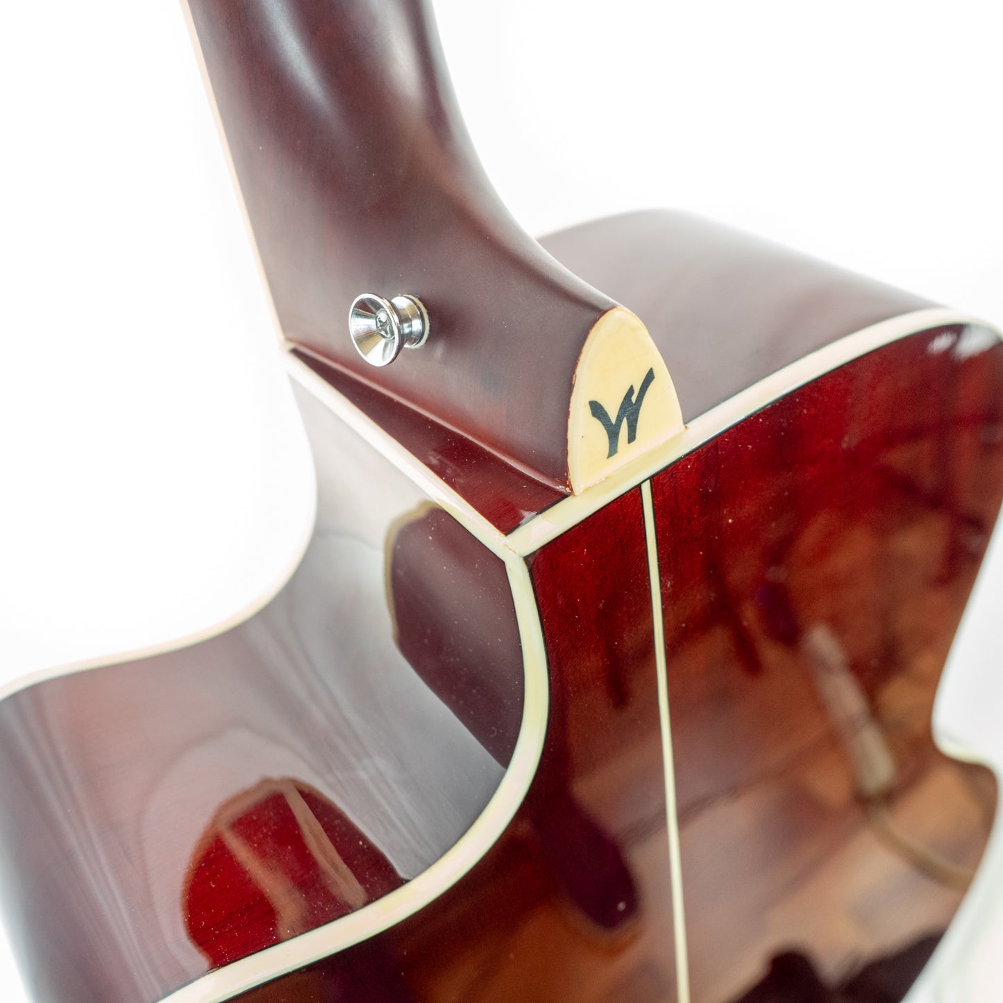 Washburn Deep Forest Burl Ace Amber Fade acoustic electric guitar model #DFBACEA