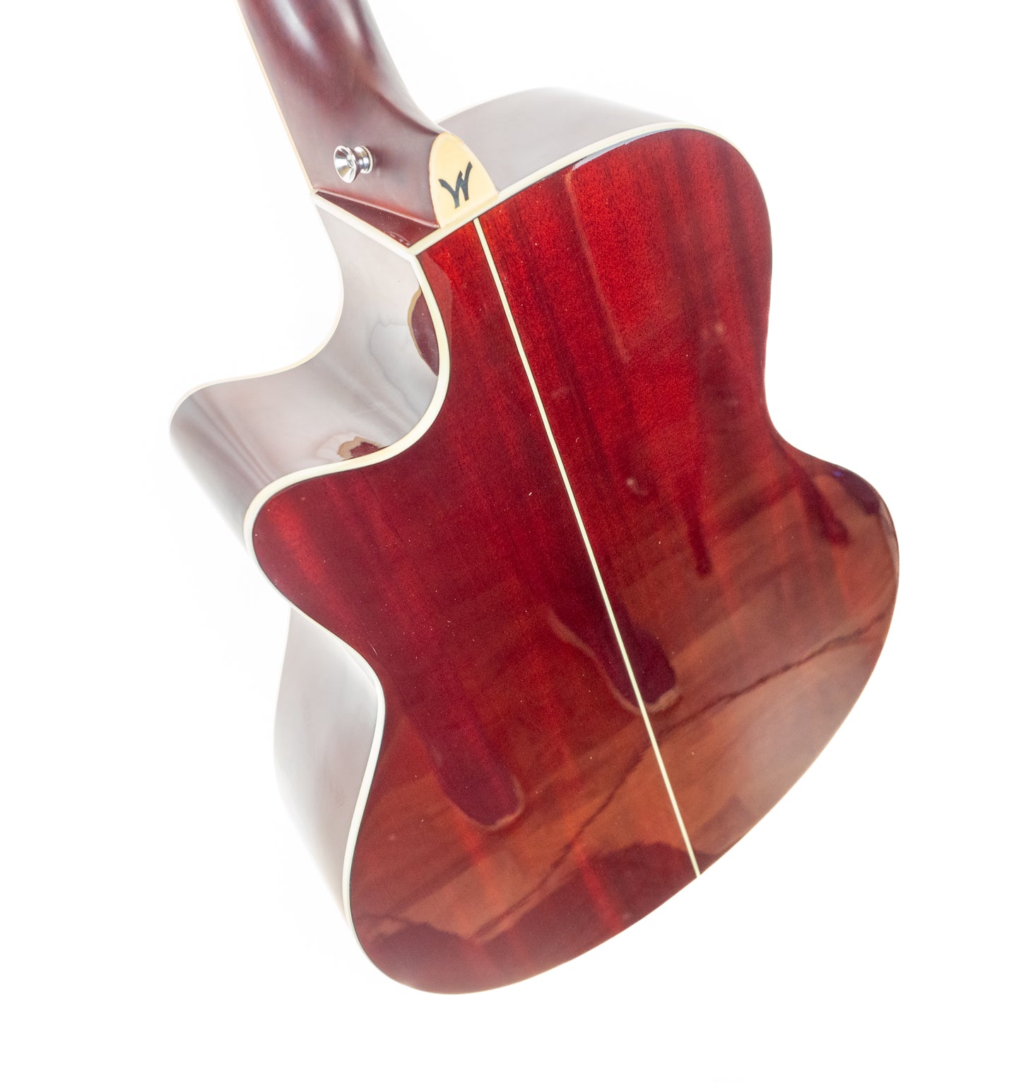 Washburn Deep Forest Burl Ace Amber Fade acoustic electric guitar model #DFBACEA