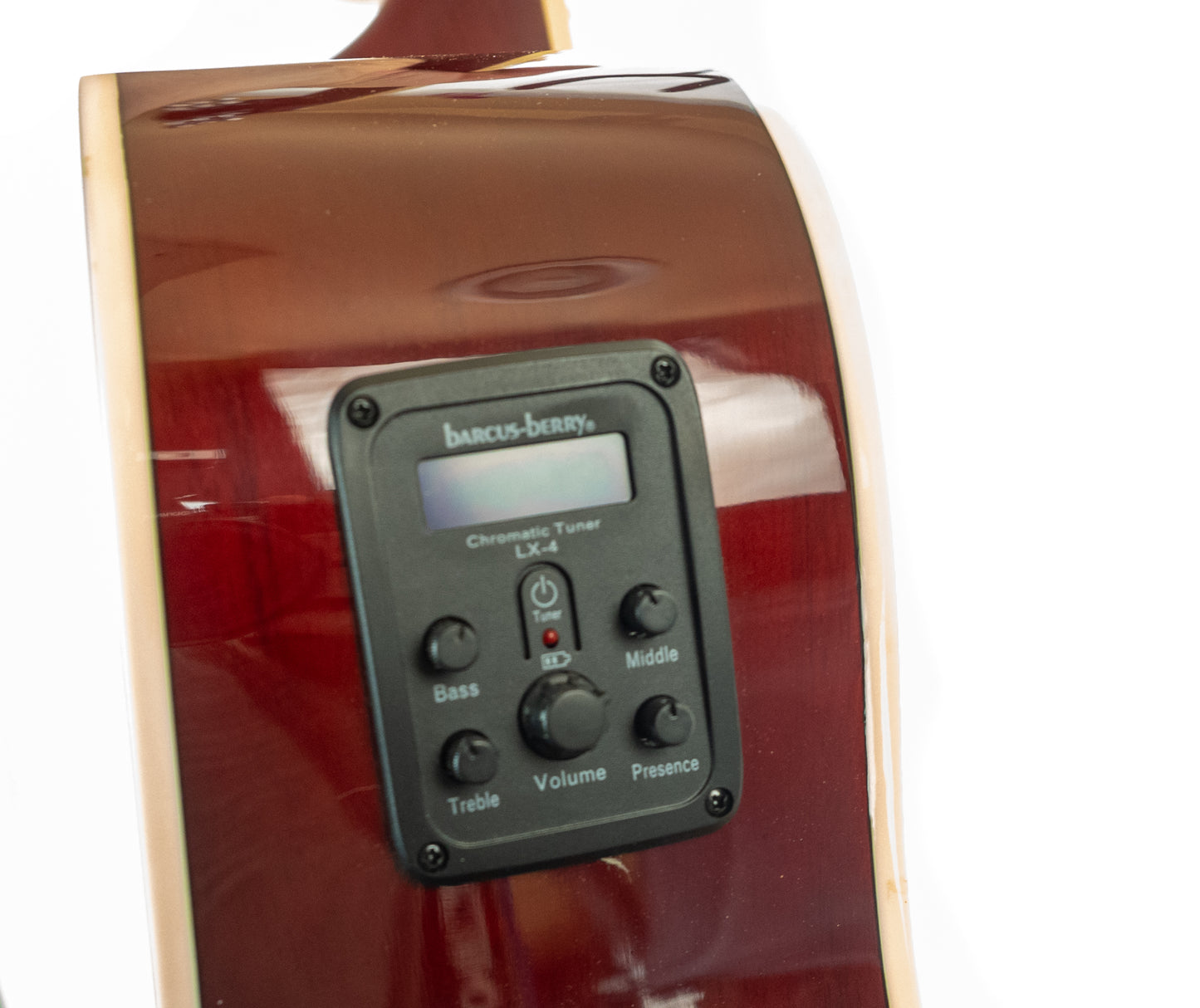 Washburn Deep Forest Burl Ace Amber Fade acoustic electric guitar model #DFBACEA