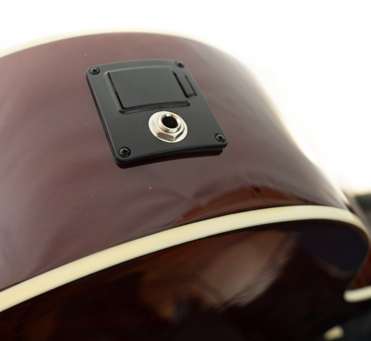 Washburn Deep Forest Burl Ace Amber Fade acoustic electric guitar model #DFBACEA