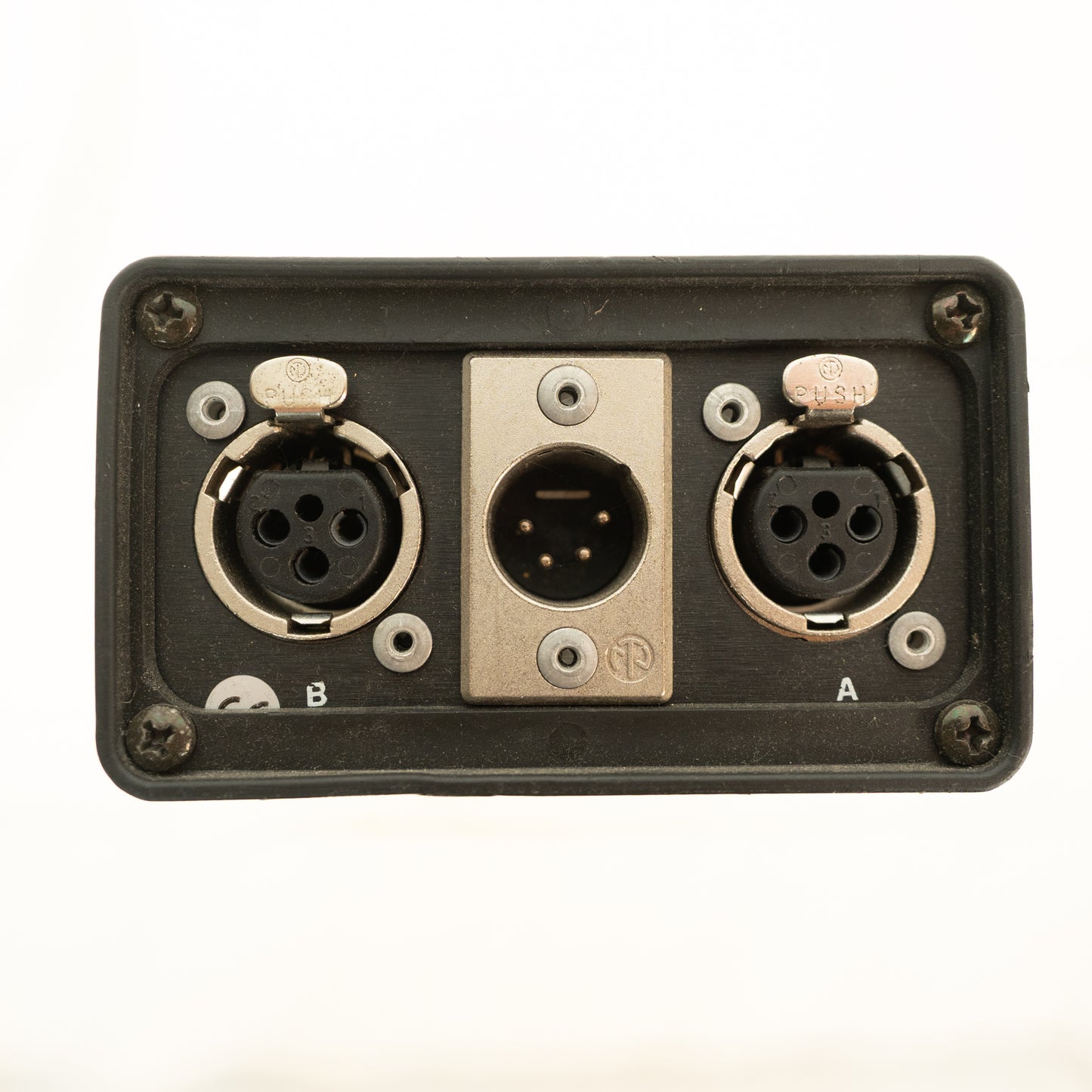 Production Intercom Inc. USA BP-2 with two Telex headsets