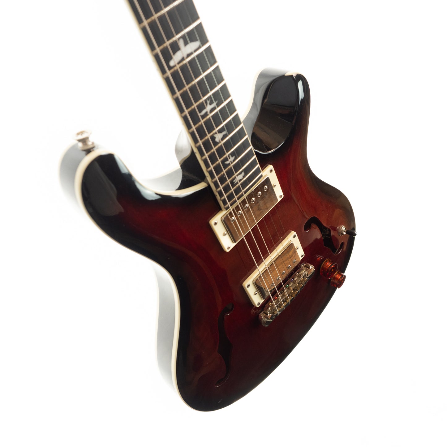 PRS PRS SE Hollowbody II electric guitar sunburst with HSC