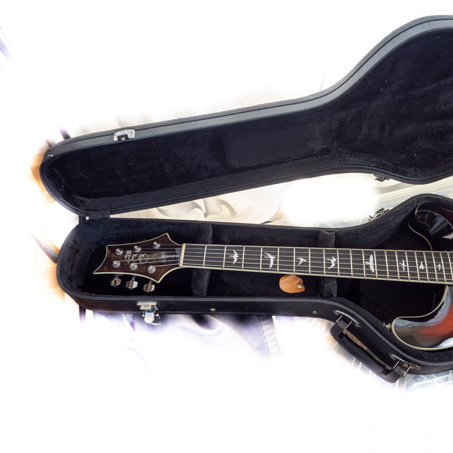 PRS PRS SE Hollowbody II electric guitar sunburst with HSC