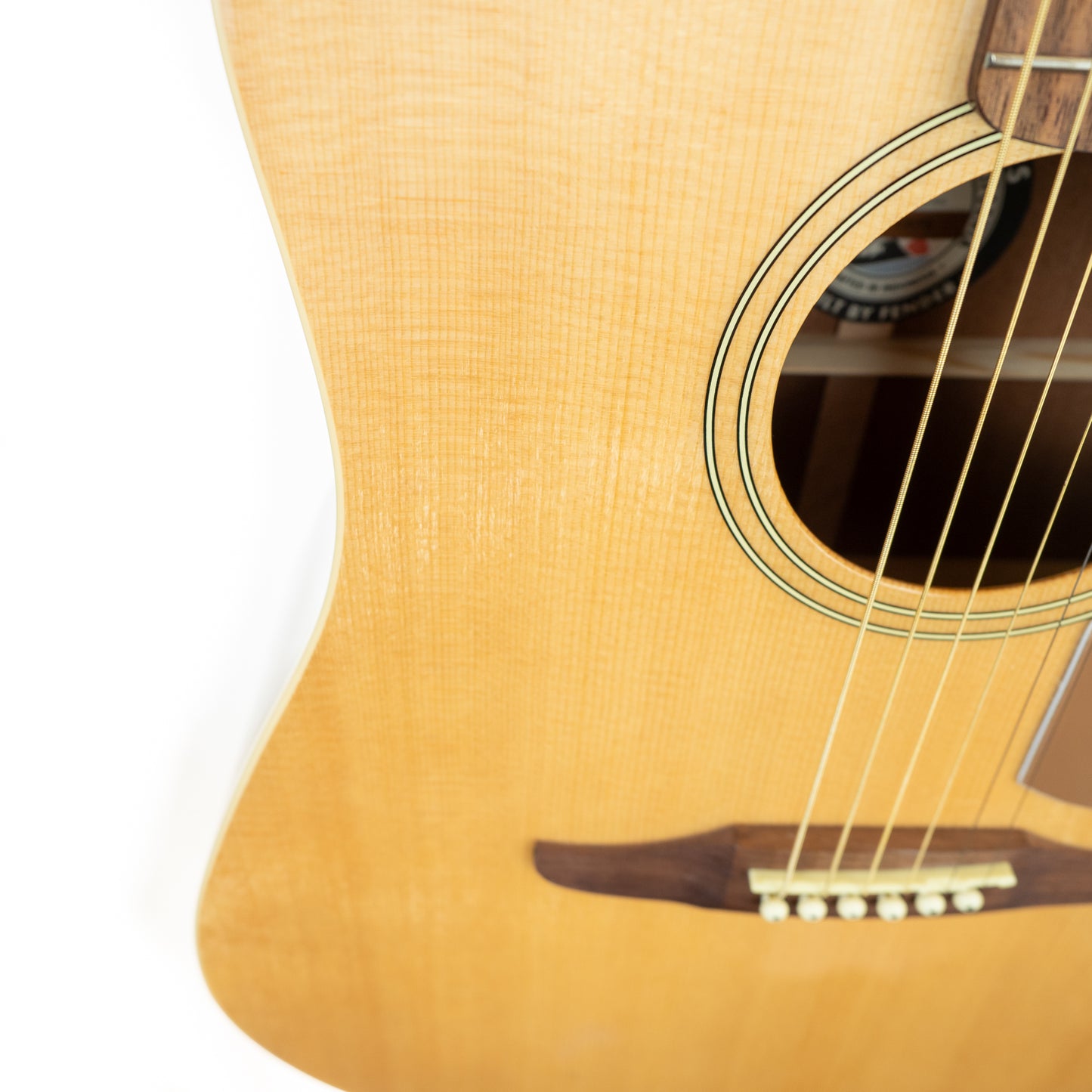 Fender Redondo Player, cutaway acoustic electric guitar, Natural, pro repair