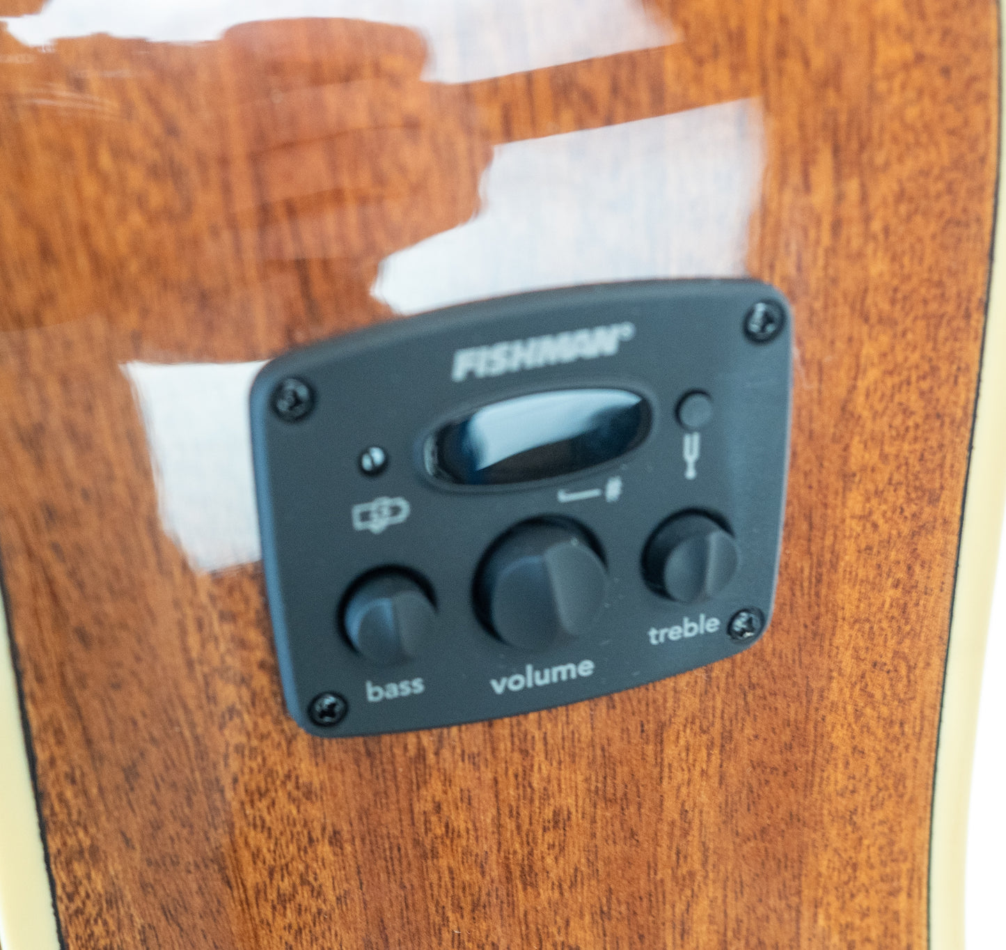 Fender Redondo Player, cutaway acoustic electric guitar, Natural, pro repair