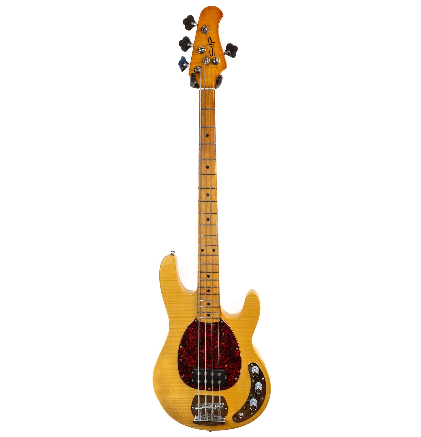 OLP MM2 flame maple natural 4-string bass electric guitar