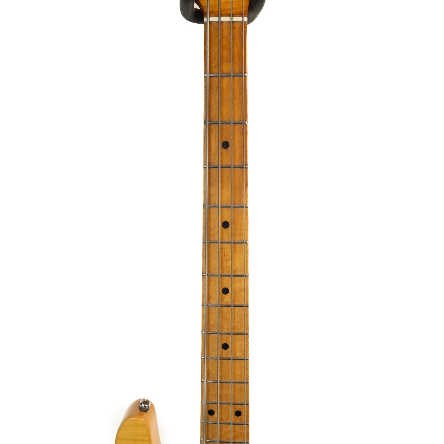OLP MM2 flame maple natural 4-string bass electric guitar