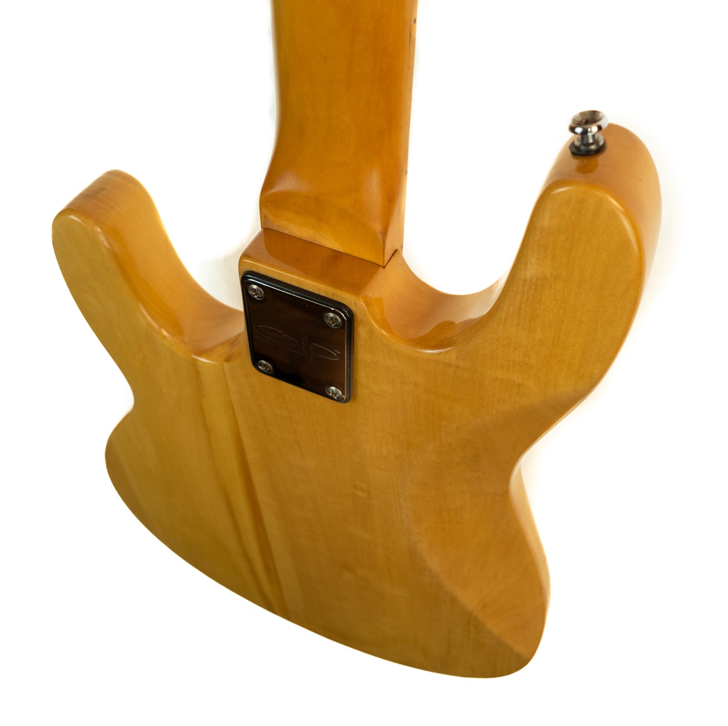 OLP MM2 flame maple natural 4-string bass electric guitar