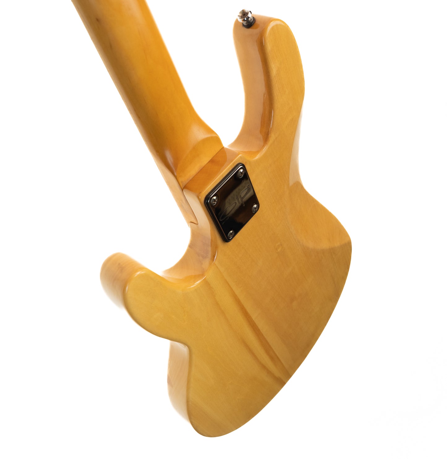 OLP MM2 flame maple natural 4-string bass electric guitar