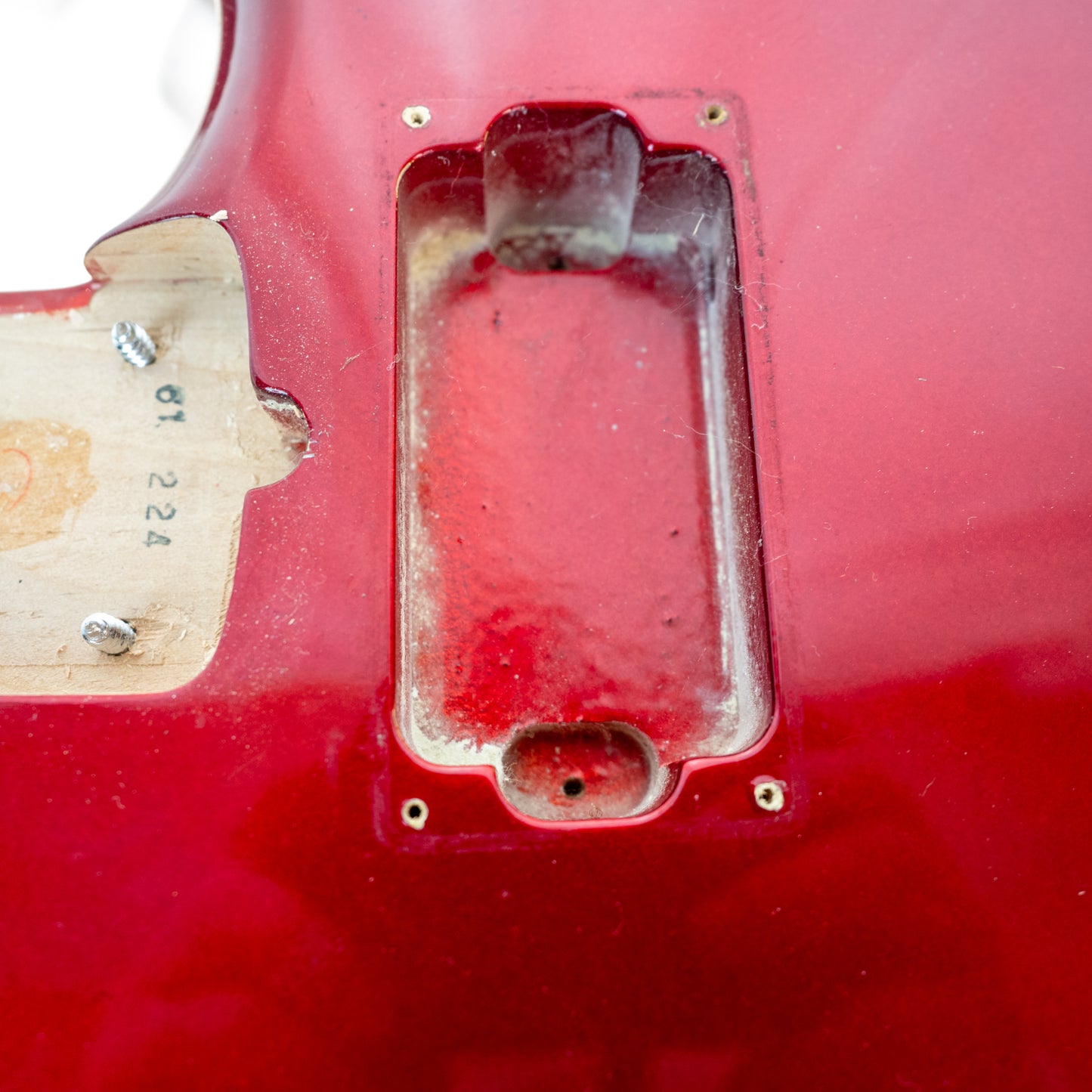 Kramer Focus F2000? MIJ? body candy apple red, mid eighties?