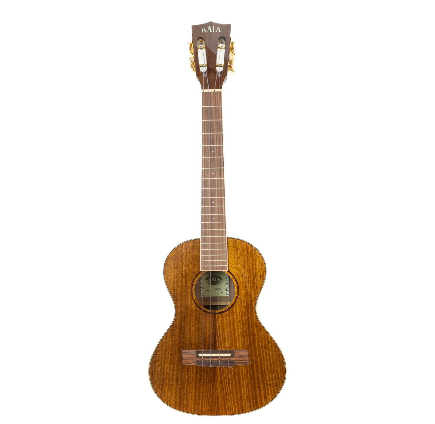 Kala KA-KTG tenor koa ukulele with padded Oscar Schmidt gigbag