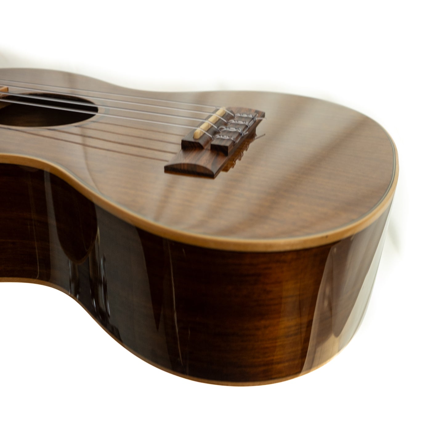 Kala KA-KTG tenor koa ukulele with padded Oscar Schmidt gigbag